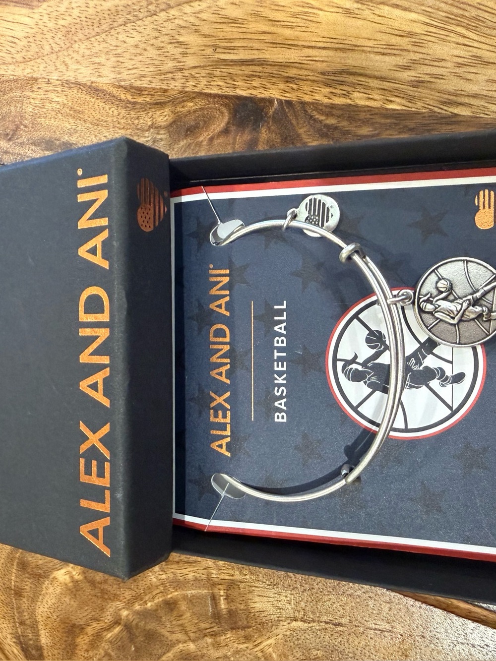 Alex and Ani Basketball Bangle Bracelet – Team USA Olympic – NWT